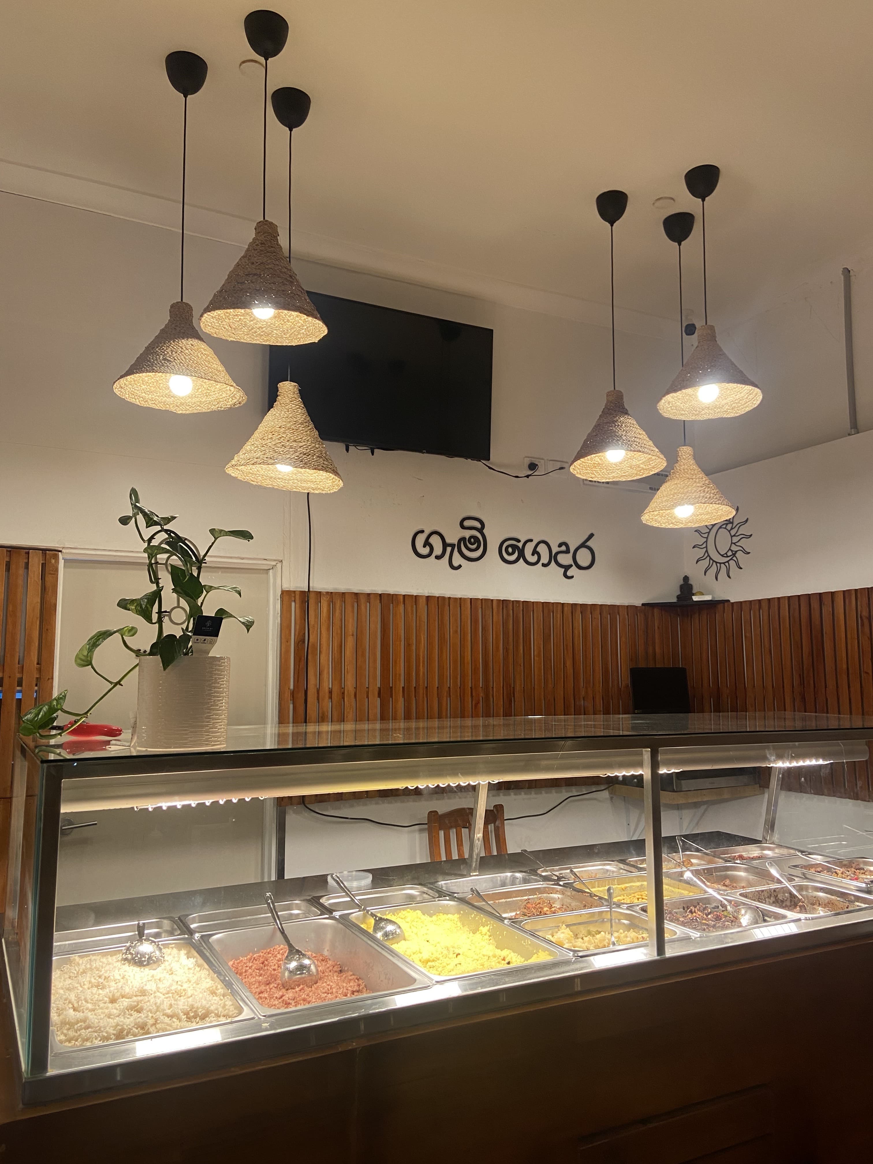 Sri Lankan food platter